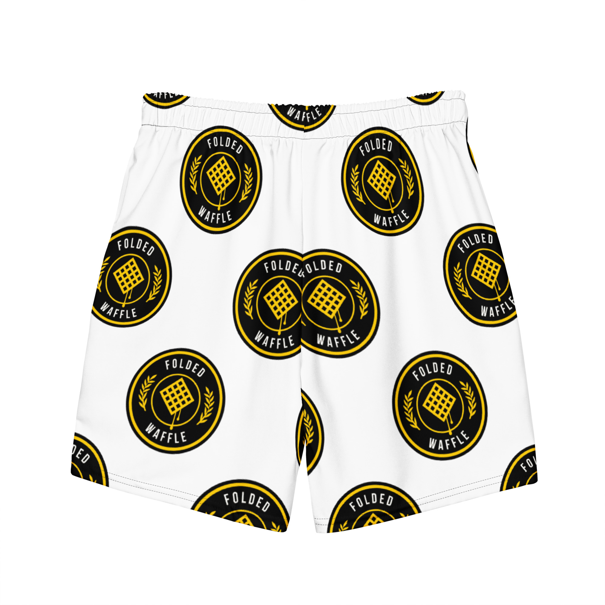 Folded Waffle SunWave Swim Trunks - Image 2