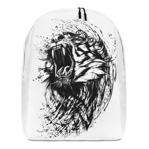 Tiger Print Backpack
