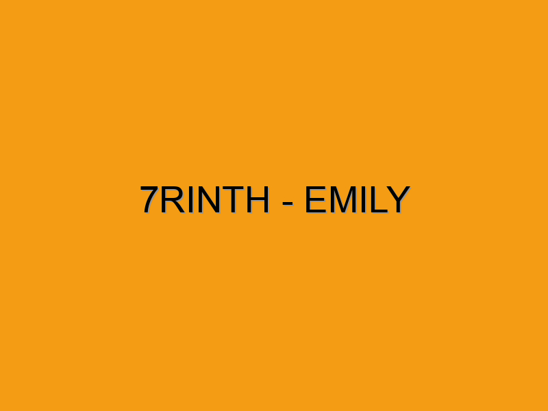 7rinth - Emily - Folded Waffle