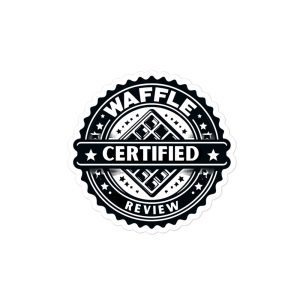 Waffle Review Certified - stickers