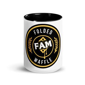 Waffle Fam Mug with Color Inside
