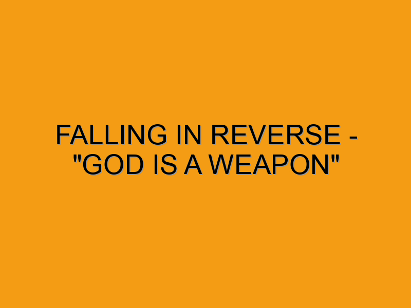 Falling In Reverse - 