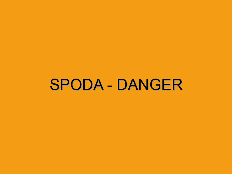 Spoda Spoda - Danger - Folded Waffle