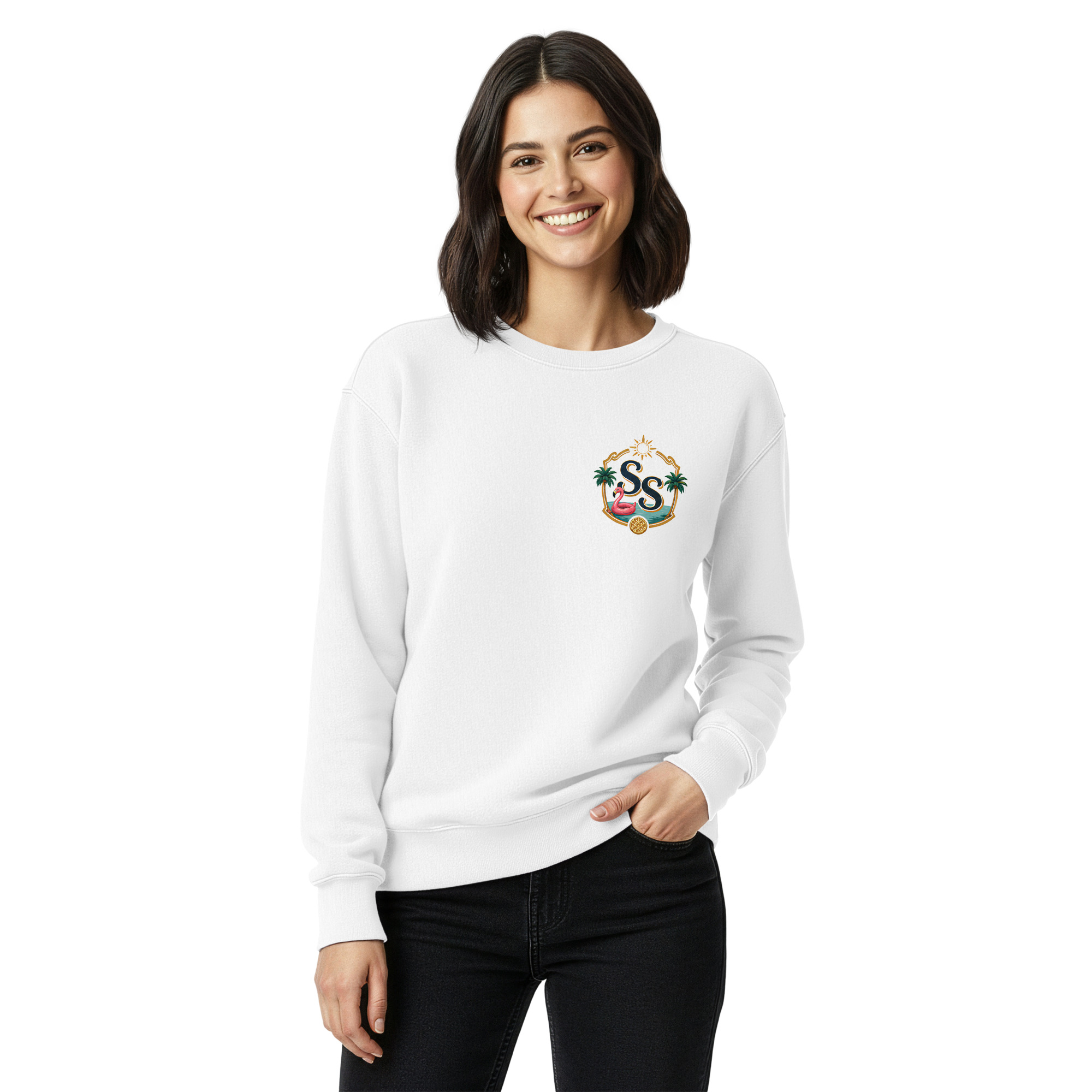 Summer Sessions Unisex garment-dyed sweatshirt - Image 2